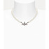 Колье Vivienne Westwood Mini Bas Relief Pearl choker (Silver)