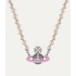 Колье Vivienne Westwood Roxanne Pearl choker (pink)